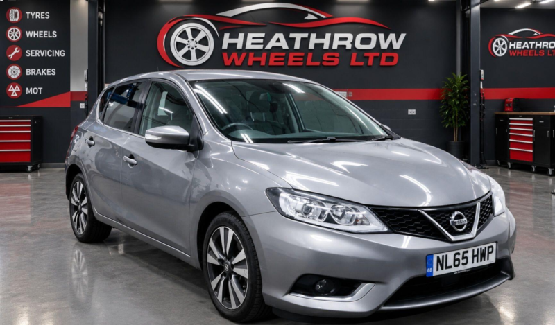 2015 Nissan Pulsar 1.2 Dig-T N-Tec Euro 6 (s/s) 5dr in Grey — image 1
