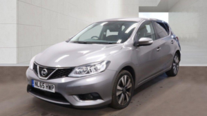 2015 Nissan Pulsar 1.2 Dig-T N-Tec Euro 6 (s/s) 5dr in Grey — image 3