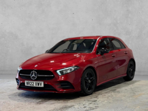 2022 Mercedes-Benz A Class 1.3 A200 Amg Line Edition (premium) 7g-Dct Euro 6 (s/s) 5dr in Red — image 4