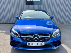2019 Mercedes-Benz C Class 1.6 C200d Amg Line Edition (premium) G-Tronic+ Euro 6 (s/s) 4dr in Blue — image 3