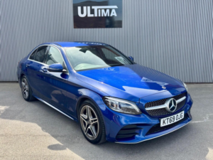 2019 Mercedes-Benz C Class 1.6 C200d Amg Line Edition (premium) G-Tronic+ Euro 6 (s/s) 4dr in Blue — image 5