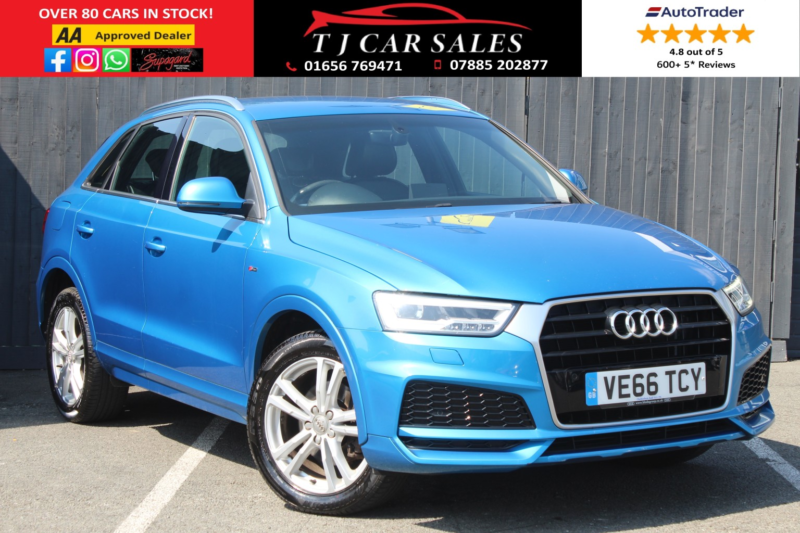 2016 Audi Q3 2.0 Tdi S Line Edition in Blue — image 1