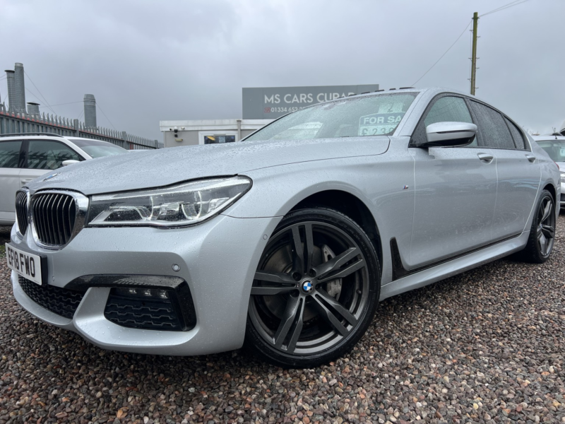 2018 BMW 7 Series 3.0 740d Xdrive M Sport Saloon in Silver — image 1