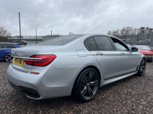 2018 BMW 7 Series 3.0 740d Xdrive M Sport Saloon in Silver — image 2