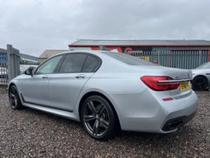 2018 BMW 7 Series 3.0 740d Xdrive M Sport Saloon in Silver — image 4