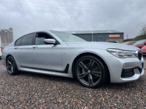 2018 BMW 7 Series 3.0 740d Xdrive M Sport Saloon in Silver — image 5