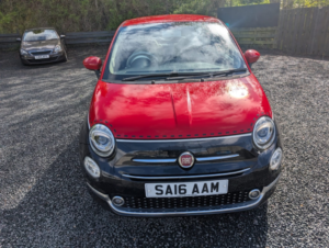 2016 Fiat 500 1.2 500 My17 1.2 69hp Lounge in Black — image 2