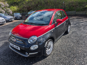 2016 Fiat 500 1.2 500 My17 1.2 69hp Lounge in Black — image 3