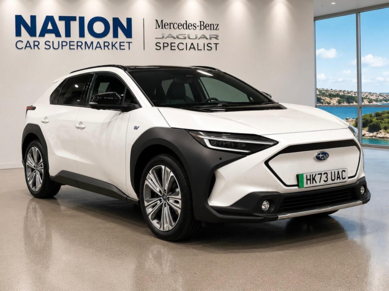 2023 Subaru Solterra 71.4kwh Touring Auto AWD 5dr in White — image 1