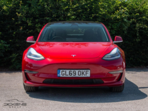 2019 Tesla Model 3 (dual Motor) Long Range Auto 4wde 4dr in Red — image 2