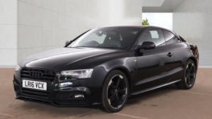 2016 Audi A5 2.0 Tdi Black Edition Plus Multitronic Euro 6 (s/s) 2dr in Black — image 3