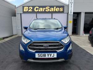 2018 Ford Ecosport 1.0t Ecoboost Titanium Auto Euro 6 (s/s) 5dr in Blue — image 3