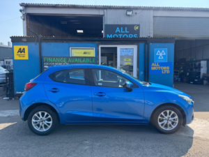 2016 Mazda Mazda2 1.5 Skyactiv-G Se-L Euro 6 (s/s) 5dr in Blue — image 6