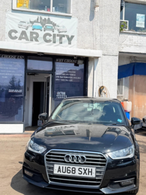 2018 Audi A1 1.4 Tfsi Sport Sportback S Tronic Euro 6 (s/s) 5dr (nav) in Black — image 2