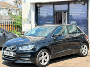 2018 Audi A1 1.4 Tfsi Sport Sportback S Tronic Euro 6 (s/s) 5dr (nav) in Black — image 4