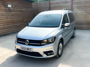 2021 Volkswagen Caddy Maxi Life 5 SEAT Auto Wheelchair Accessible Disabled Access Vehicle Wav in Silver — image 6