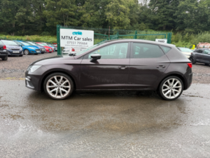 2019 SEAT Leon 1.5 Tsi Evo Fr Sport Hatchback 5dr Petrol Manual Euro 6 (s/s) (150 Ps) in Purple — image 3
