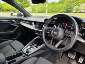 2023 Audi A3 2.0 Tdi 35 S Line Sportback S Tronic Euro 6 (s/s) 5dr in Black — image 4