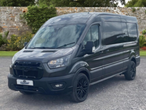 2023 Ford Transit 2.0 350 Ecoblue Limited Auto Fwd L3 H2 Euro 6 (s/s) 5dr in Grey — image 2