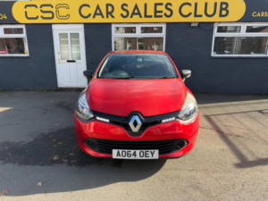 2014 Renault Clio 1.2 16v Expression Euro 5 5dr in Red — image 4