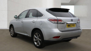 2014 Lexus Rx 3.5 450h V6 Advance CVT 4WD Euro 5 (s/s) 5dr (pan Roof) in Silver — image 3