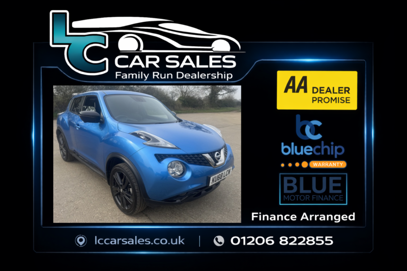 2018 Nissan Juke 1.6 Tekna in Blue — image 1