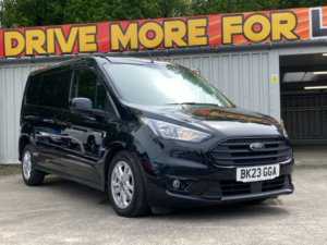 2023 Ford Transit Connect 1.5 250 Ecoblue Limited Panel Van 5dr Diesel Manual L2 Euro 6 (s/s) (100 Ps) in Black — image 2