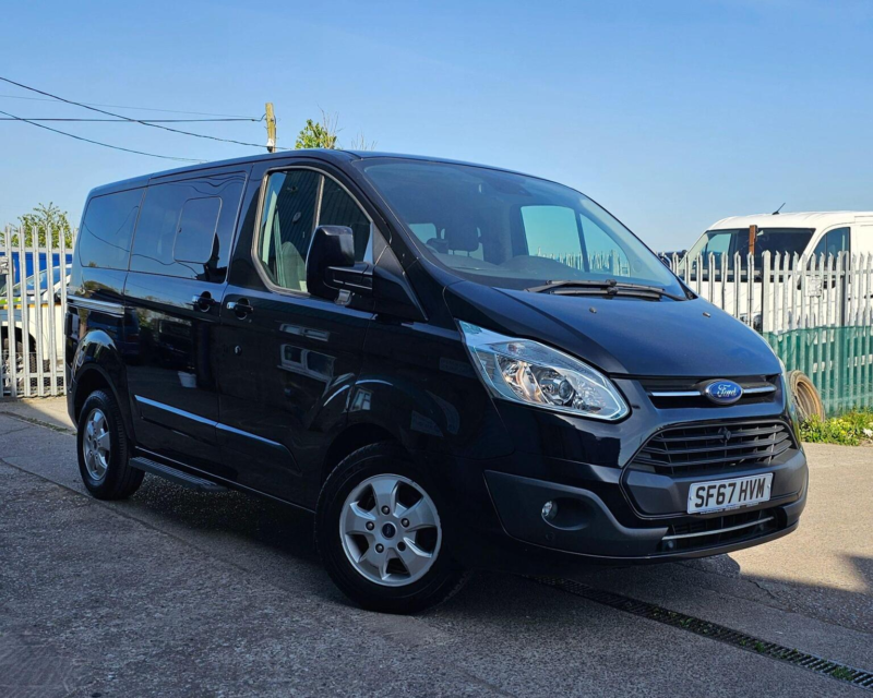 2017 Ford Tourneo Custom 2.0 310 Titanium Independence 5dr L1 in Black — image 1