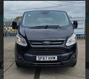 2017 Ford Tourneo Custom 2.0 310 Titanium Independence 5dr L1 in Black — image 2