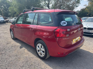 2016 Citroen Grand C4 Picasso 1.6 Bluehdi Vtr+ Eat6 Euro 6 (s/s) 5dr in Red — image 4