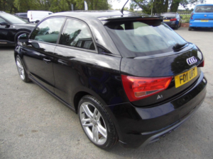 2011 Audi A1 1.4 Tfsi S Line Euro 5 (s/s) 3dr in Black — image 4
