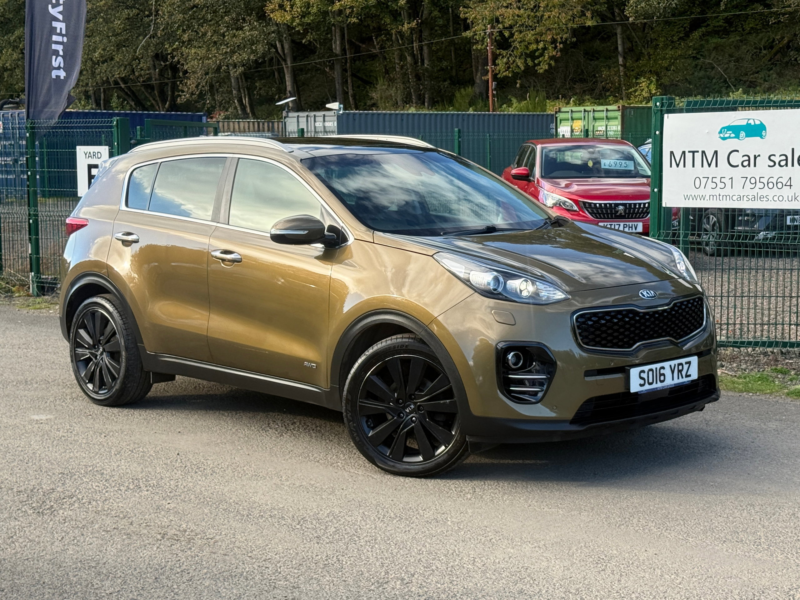 2016 Kia Sportage 2.0 Crdi Kx-4 SUV 5dr Diesel Manual AWD Euro 6 (182 Bhp) in Green — image 1