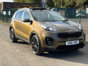 2016 Kia Sportage 2.0 Crdi Kx-4 SUV 5dr Diesel Manual AWD Euro 6 (182 Bhp) in Green — image 4