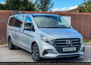 2025 Mercedes-Benz Vito 2.0 116 Cdi Select Tourer Double Cab 5dr Diesel G-Tronic Rwd L3 Euro 6 (s/s) (163 Ps) in Silver — image 4