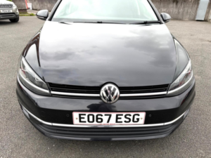 2017 Volkswagen Golf 1.6 Tdi Se Nav Euro 6 (s/s) 5dr in Black — image 4