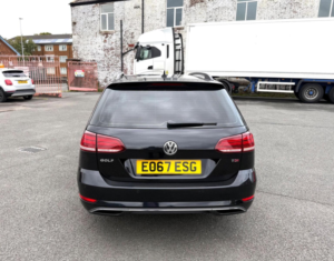 2017 Volkswagen Golf 1.6 Tdi Se Nav Euro 6 (s/s) 5dr in Black — image 6