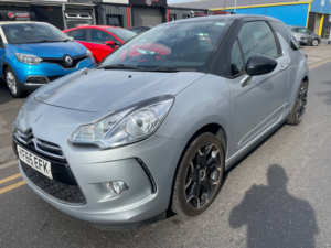 2015 Ds Automobiles Ds 3 1.2 Puretech Dstyle Hatchback 3dr Petrol Manual Euro 6 (s/s) (110 Ps) in Silver — image 3