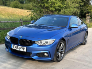 2016 BMW 4 Series 2.0 420d M Sport Auto Xdrive Euro 6 (s/s) 2dr in Blue — image 5