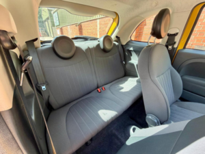 2014 Fiat 500 1.2 Lounge Euro 6 (s/s) 3dr in Yellow — image 4