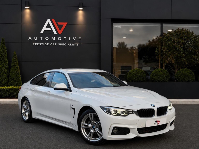 2019 BMW 4 Series Gran Coupe 2.0 420i Gpf M Sport Euro 6 (s/s) 5dr in White — image 1