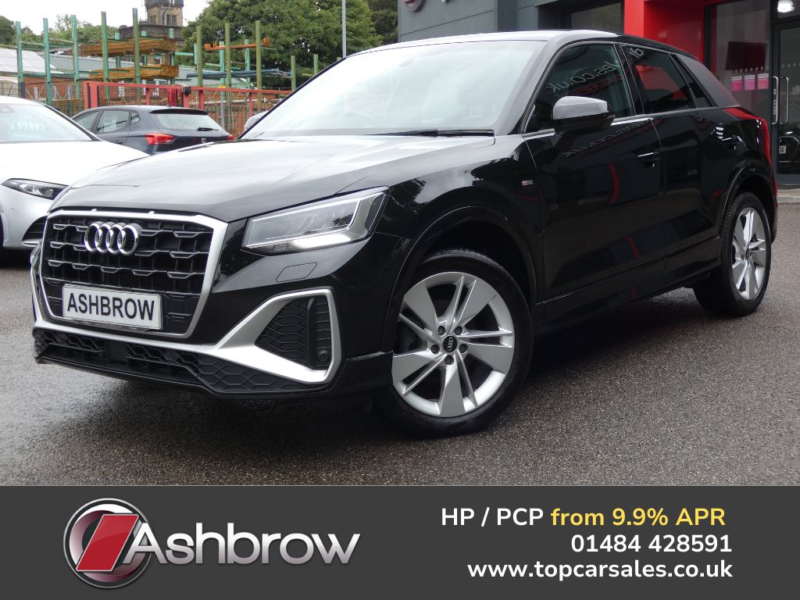 2022 Audi Q2 1.5 Tfsi Cod 35 S Line 5d S Tronic 150 S/s in Black — image 1