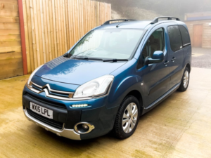 2015 Citroen Berlingo Multispace 4 SEAT Wheelchair Accessible Disabled Access Ramp Car in Blue — image 3