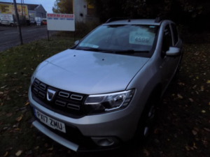 2017 Dacia Sandero Stepway 1.5 Dci Ambiance Euro 6 (s/s) 5dr in Silver — image 4