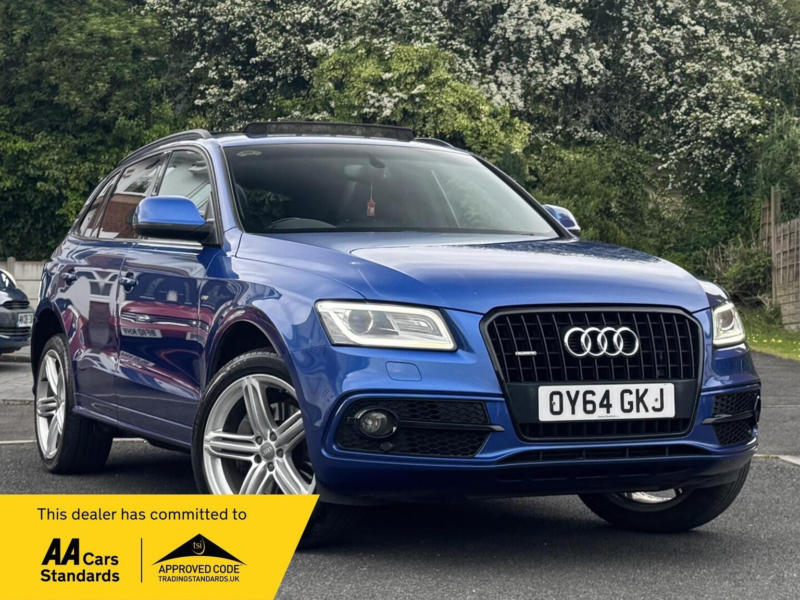 2014 Audi Q5 3.0 Tdi V6 S Line Plus S Tronic Quattro Euro 5 (s/s) 5dr in Blue — image 1