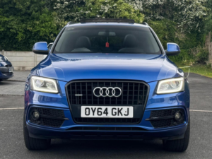 2014 Audi Q5 3.0 Tdi V6 S Line Plus S Tronic Quattro Euro 5 (s/s) 5dr in Blue — image 4