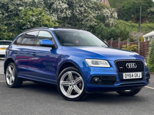 2014 Audi Q5 3.0 Tdi V6 S Line Plus S Tronic Quattro Euro 5 (s/s) 5dr in Blue — image 6