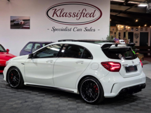 2016 Mercedes-Benz A Class 2.0 A45 Amg (premium) Spds Dct 4matic Euro 6 (s/s) 5dr in White — image 2