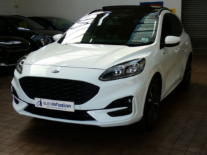 2023 Ford Kuga 2.5h Duratec St-Line X Edition SUV 5dr Petrol Hybrid CVT Euro 6 (s/s) (190 Ps) in White — image 3