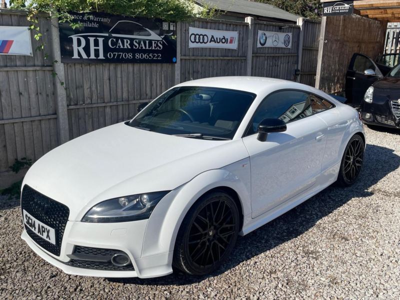 2014 Audi Tt 1.8 Tfsi S Line Euro 5 3dr in White — image 1