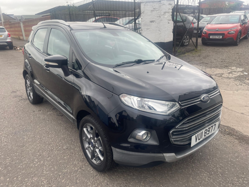 2016 Ford Ecosport 1.5l Titanium Tdci SUV 5dr Diesel Manual Euro 6 (94 Bhp) in Black — image 1